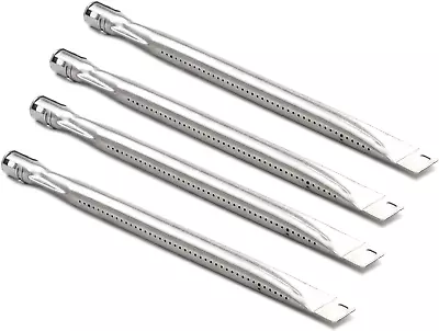 Grill Burner Tube 4 PC Universal Stainless Steel Pipe Tube BBQ Gas Repair Parts • $38.91