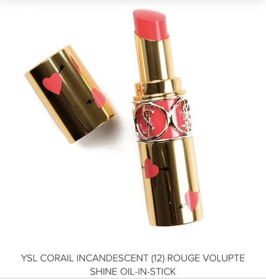$20 • Buy YSL Yves Saint Laurent Volupte Lipstick Oil In Stick #12 Corail Dolman