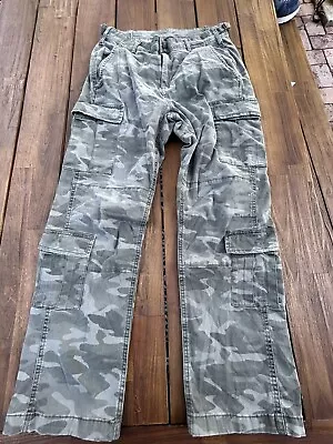 No Boundaries Camo Pants Men’s 30x30 Y2K Camo Pants Army Baggy Skater Pockets • $37