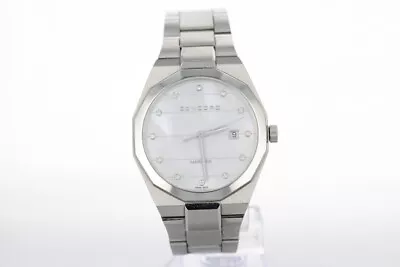 Concord Mariner Diamond Accent Mother Of Pearl Dial Stainless Steel Men's Watch • $629.99