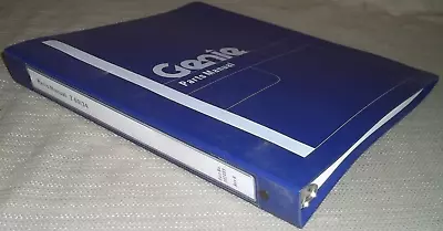 Genie Z-60/34 Aerial Boom Lift Parts Manual Book Catalog 102499 • $106.41