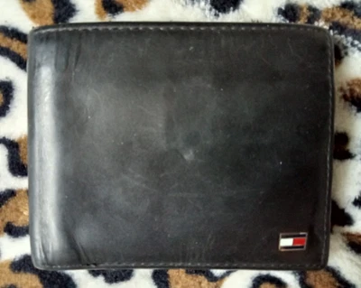 £9.99 • Buy TOMMY HILFIGER Leather Card Holder WALLET Credit Card MENS