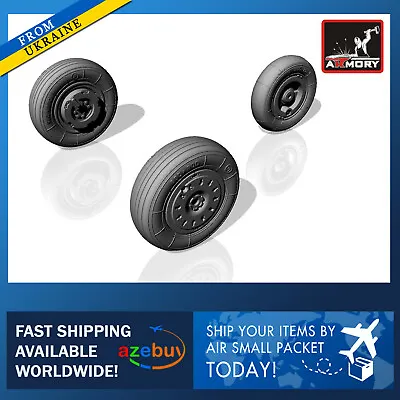 Yakovlev Yak-38 Forger Wheels For Aircraft 1/72 Scale Model Kit Armory AW72022 • $17.97