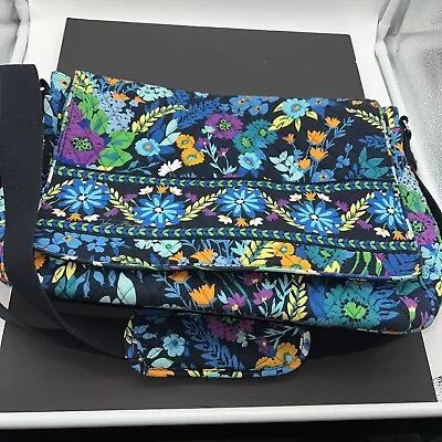 Vera Bradley Large Commuter Laptop Shoulder Bag 12 X 15 X 4 • $29.99