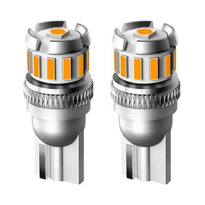 £7.14 • Buy 2PCS T10 501 194 LEDs SMD Yellow Light Dashboard Interior Bulb Lamp For Car