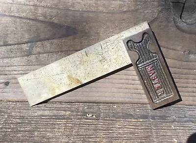 Vintage MASTER Square 6” Old Tool • $23