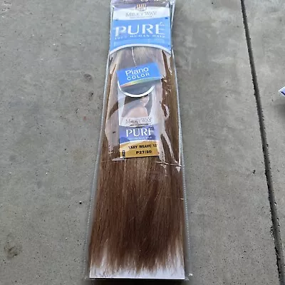 Milky Way PURE Human Hair Weave Extension Yaky_12 _#P27/30 • $29