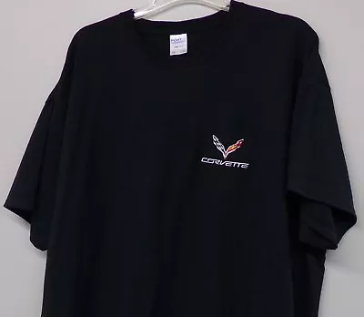 Chevrolet Corvette C7 Sports Car Embroidered T-Shirt S-6XL LT-4XLT Chevy New • $22.09