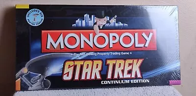 NEW Star Trek 2009 Continuum Edition Monopoly Board Game NIB /SEALED • $49.99