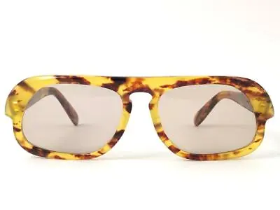 Vintage Pierre Cardin Light Tortoise 1960's Avant Garde France Sunglasses • $599