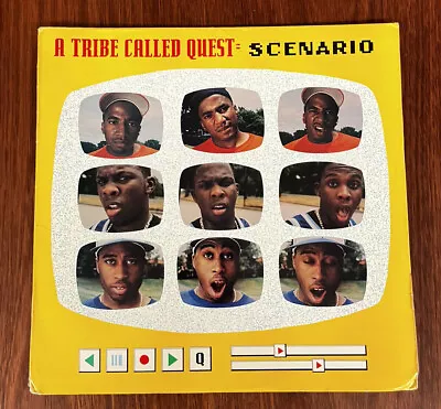 A Tribe Called Quest SCENARIO / 1991 JIVE 12 Inch- Play TESTED VG ++ • $21