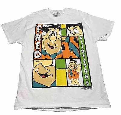 Vintage 1994 The Flintstones T Shirt Single Stitch Fred Large Delta USA EUC • $28.97