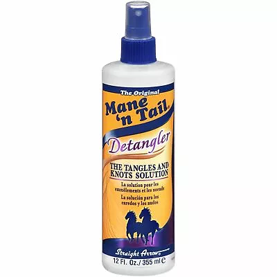 Mane N Tail Original Moisturizing Hair Detangler Spray Solution 12 Oz Pack Of 2 • $20.36