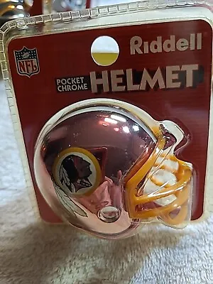 NFL Washington Redskins Riddell Pocket Chrome Miniature Football Helmet Topper • $12.75