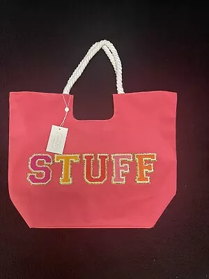 Mudpie Mud Pie Canvas Tote - Size O/S • $35