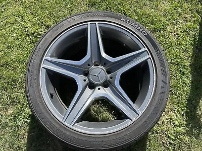 Genuine Mercedes-Benz C63 18  AMG Rear Alloy Wheel With Tyre A2044014002 • $375
