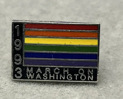 1993 Lgbtq March On Washington Pin • $16