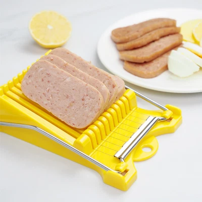 £10.61 • Buy Slices Manual Home Kitchen Fruit Stainless Steel Banana Luncheon Meat Slicer