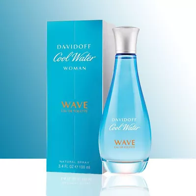 Davidoff Cool Water Wave For Woman EDT 100ml - New Boxed. • £24