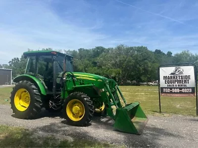 John Deere 5085e Tractor Loader – Cab – 85hp!! • $46500