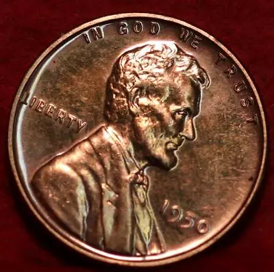 Uncirculated Red Proof 1950 Philadelphia Mint Copper Lincoln Wheat Cent • $10.50