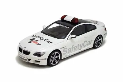 BMW M6 Coupe 2006 Moto GP Safety Car 1:18 Scale Diecast Model White Kyosho • $210