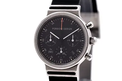 IWC Porsche Design Vintage Chronograph Titanium Ref. 3720 Swiss T (SO1360) • $1300