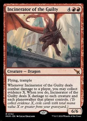 Incinerator Of The Guilty - Foil MKM NM MTG • $2.20