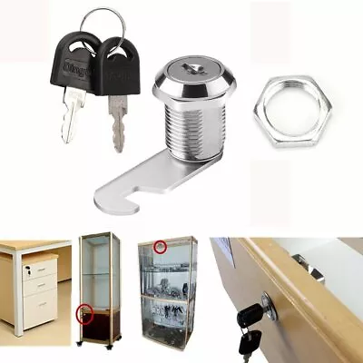 Cam Lock Door Cabinet Mailbox Drawer Cupboard Letter Box Locker Key Differ/Alike • £2.39