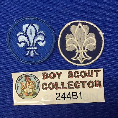 Boy Scout Two Danish International Patches Traded @ NordJamb75 244B1 • $7.99