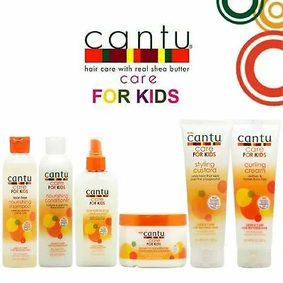 Cantu Care For Kids Gentle Range - Detangler Styling Full Textured Hair • £8.47