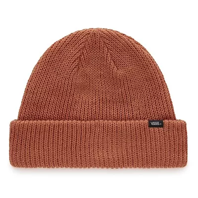VANS - Mens Core Basics Beanie Hat - One Size - Autumn Leaf - Knitted Hat • £23