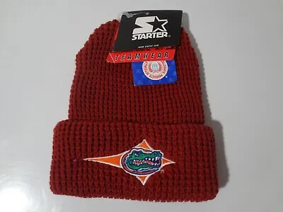 NCAA Florida Gators LOGO Thick Knit Cuffed Beanie Hat Starter NEW NWT • $15.99