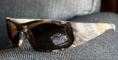 $69.99 • Buy SMITH HIDEOUT ELITE Ballistic Sunglasses ANSI Z87.1 Realtree Polarized Brown NEW