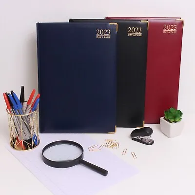 £9.49 • Buy 2023 Diary A4 A5 A6 Day A Page Or Week To View Desk Diary Hard Backed Diaries