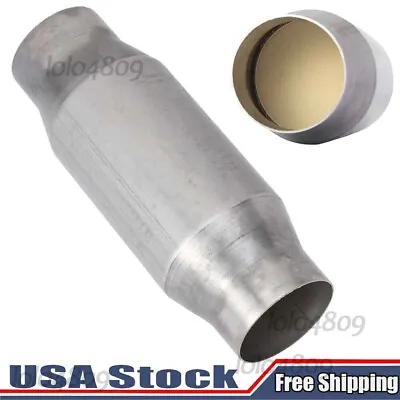 3  Universal Catalytic Converter High Flow Stainless Steel New • $34