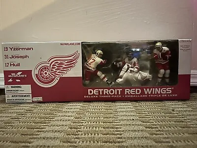 NHL Series 4: Deluxe Detroit RedWings 3-Pack • $60