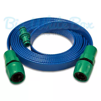 5m (16ft) Extension Flat Food Grade Hose – Ideal For Caravan Mains Water • £11.99