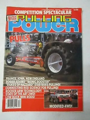 Pulling Power Magazine December 1984 Vol 3 No 14 Super Stock Monster Trucks • $49.95