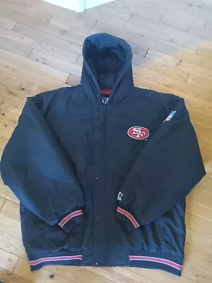 Vintage 1990s San Francisco 49ers Stater Jacket Size XL • $99