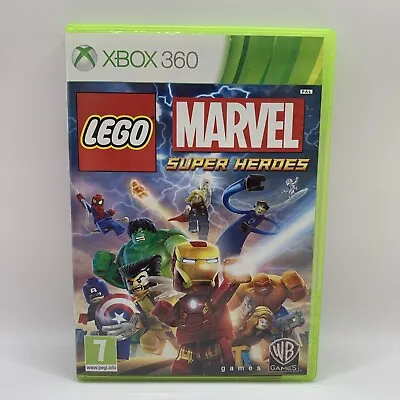 LEGO Marvel Super Heroes Xbox 360 2013 Action Adventure Warner Bros. PG Family • $11.95