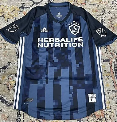 Adidas LA Galaxy FC 2019 Soccer Training Jersey Men’s Medium • $34.99