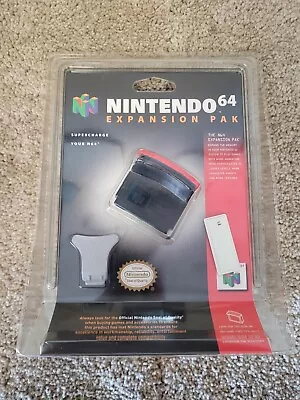 Official Nintendo 64 N64 Expansion Pak Pack NUS-007 New In Package Very Rare • $199.99