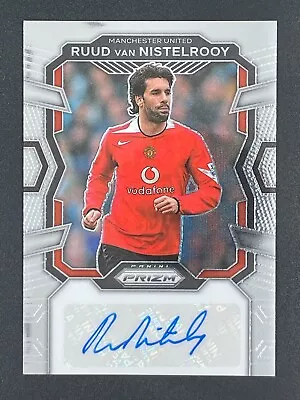 2023-24 Panini Prizm EPL Ruud Van Nistelrooy Manchester United Signatures #S-RN • $89.90