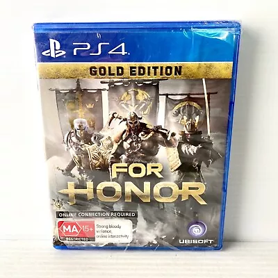 For Honor Gold Edition - PS4 - Brand New Sealed - Free Postage • $49.88
