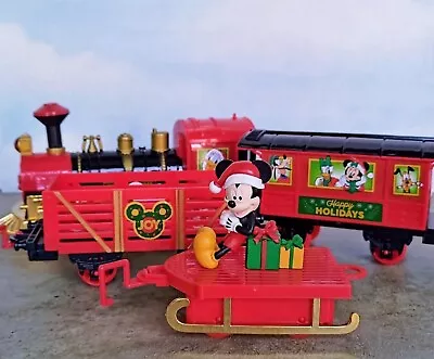 Disney Mickey Mouse Holiday Express 12-Piece Train Set • $30