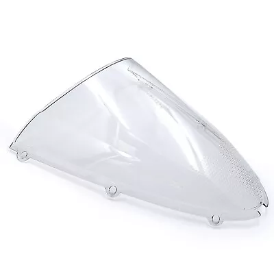 For Kawasaki ZX6R 05-08 / ZX10R 06-07 Clear Double Bubble Windscreen Windshield • $23.53