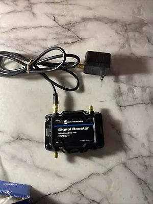 Motorola Signal Booster Broadband Drop AMP HDTV W/ DC Adapter • $34.90