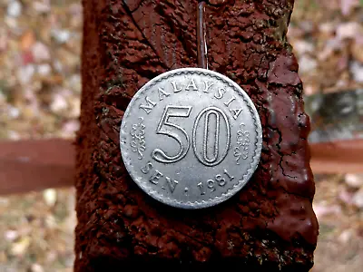 1981 Malaysia 50 Sen Coin Old Malaysian Coins Money Moneda Rare Collectible • $4.99