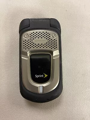 Kyocera Sprint Qualcomm 3G CDMA PTT Rugged GPS Flip Camera Cell Phone Untested • $9.99